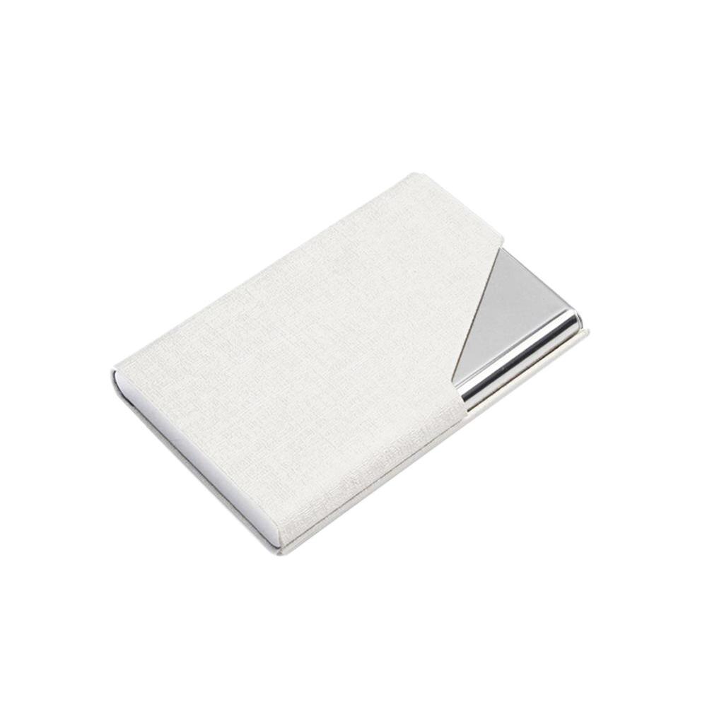 Metal Business Card Case Portable Holder Desktop Storage Business Simple And Calm