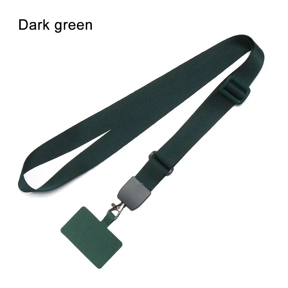 Neck Strap Lanyard for Mobile Phone Rope Anti-lost Keys Mobile Phone Straps Holder Neck Strap Hang Rope Lanyard Patch Card: Champagne gold