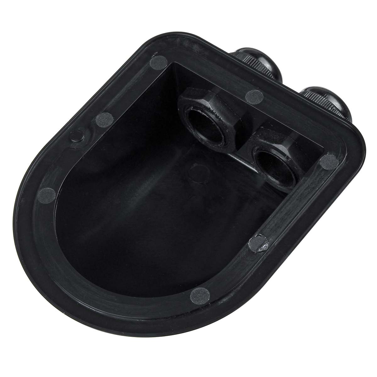 Zonnepaneel Dubbele Gat Draad Wartel Entry Doos Gebogen Connector Waterdichte Voor Rv Caravan Camper Boot