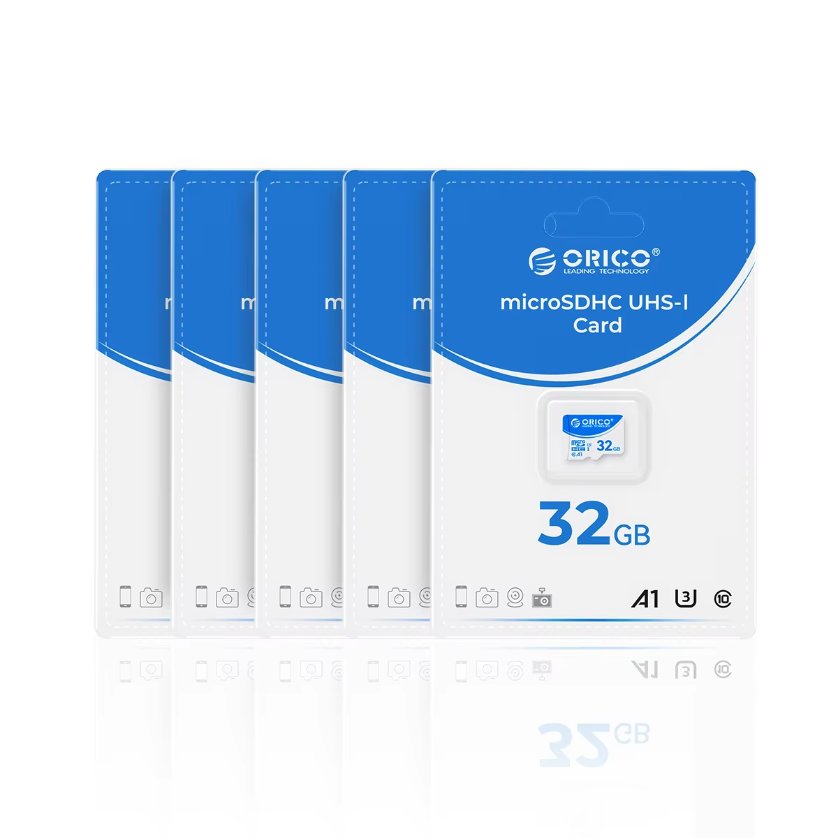ORICO T3 128GB microSDXC UHS-I Memory Card, 70MB/s Read, 60MB/s, 4K UHD Recoding, U3, Class10, V30, A1, Micro SD for Camera: 256GB