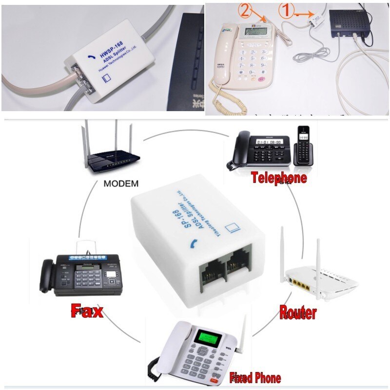 Huawei originele hwsp -168 adsl-splitter