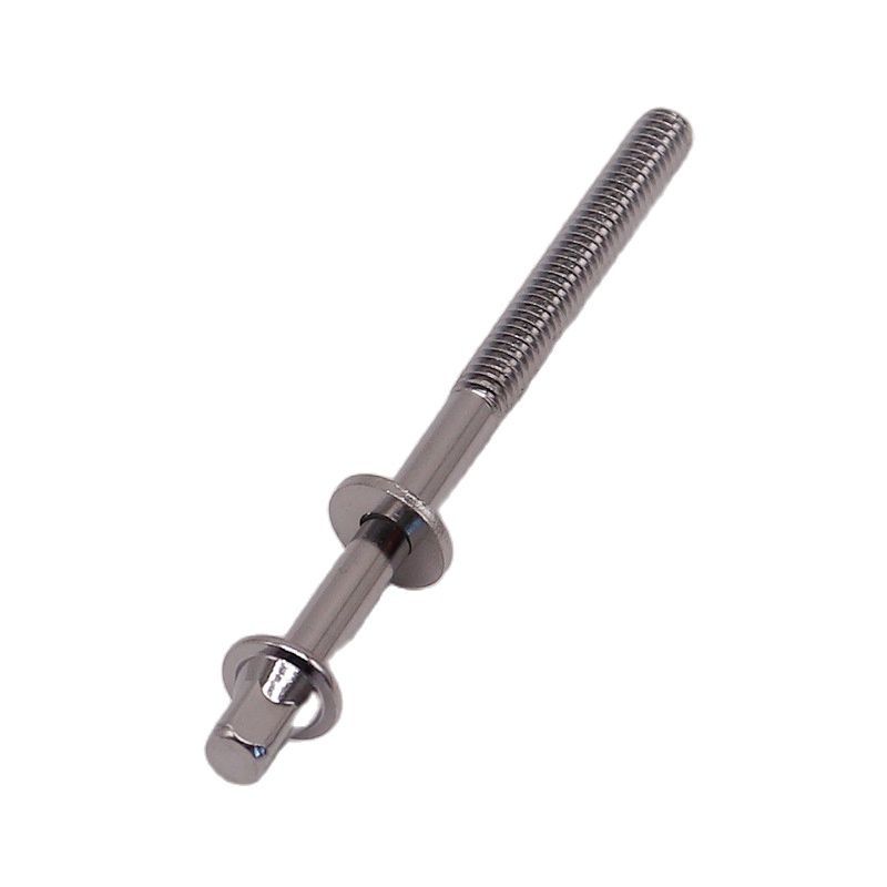 20 pezzi viti per tamburo imperiale 7/32 specifica 80mm 90mm 100mm lunghezza colore argento vite a tamburo a testa quadrata per bullone M5