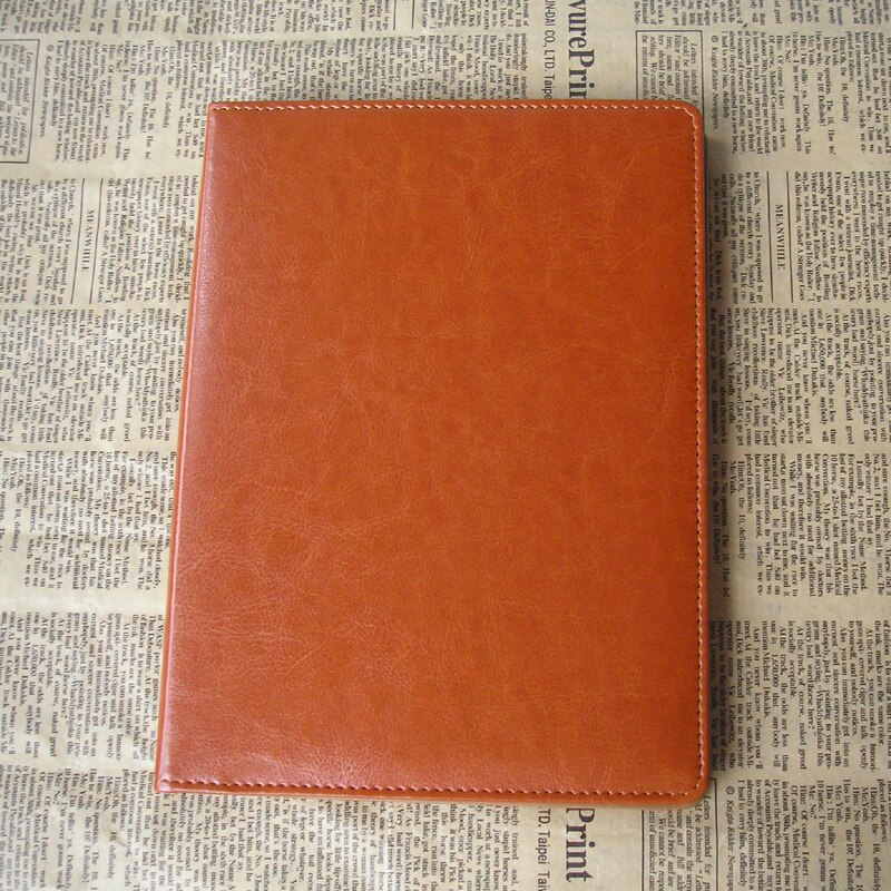 Promocja A5 faux skórzana okładka na menu konferencji teczka plików z wkład wewnętrzny spinacz robić papieru zeszyt artykuły biurowe i szkolne