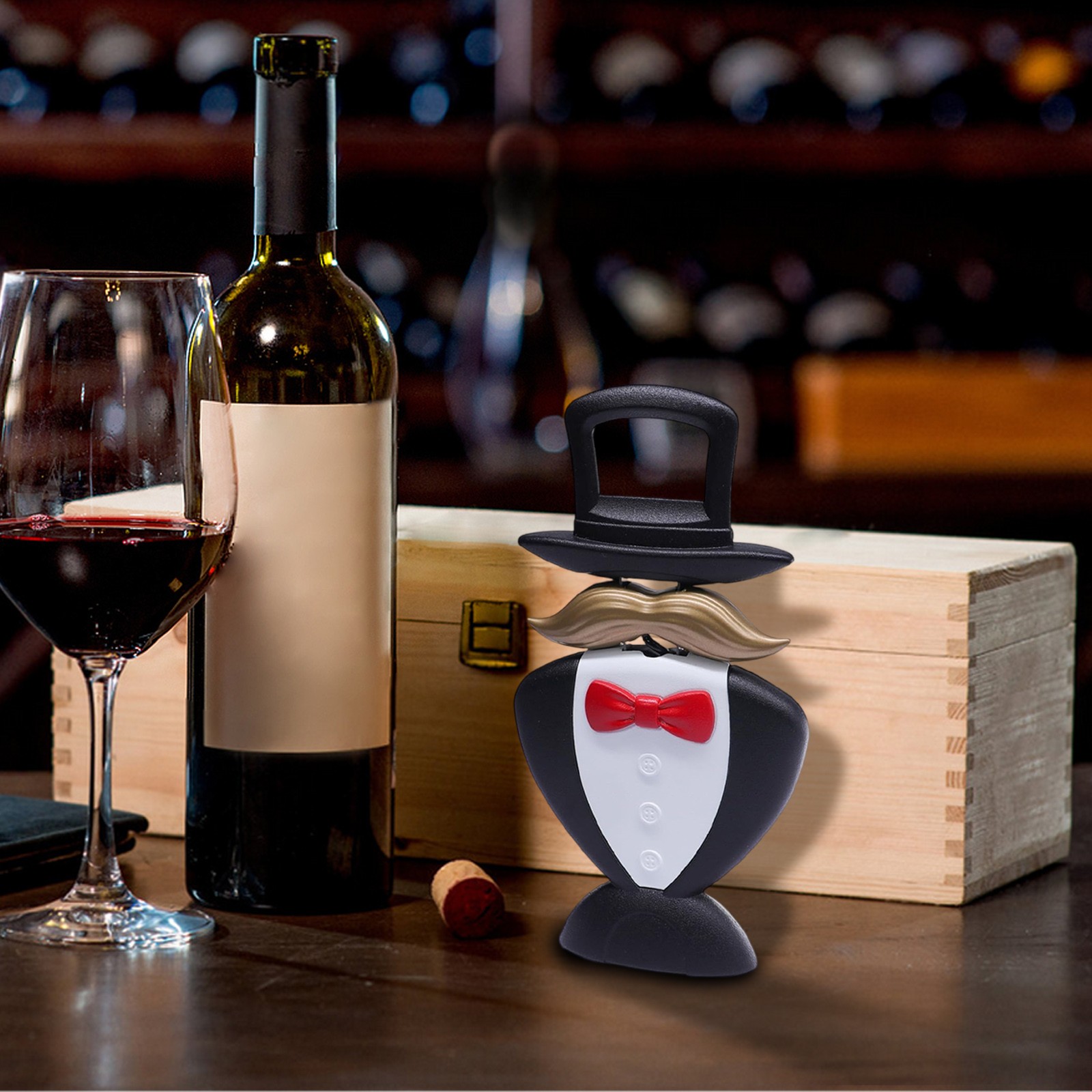 Tire-bouchon à vin multifonction, nouvel ouvre-bouteille en métal, ouvre-bouteille de vin de voyage Portable, fournitures d'outils de collection pour les amateurs de vin,