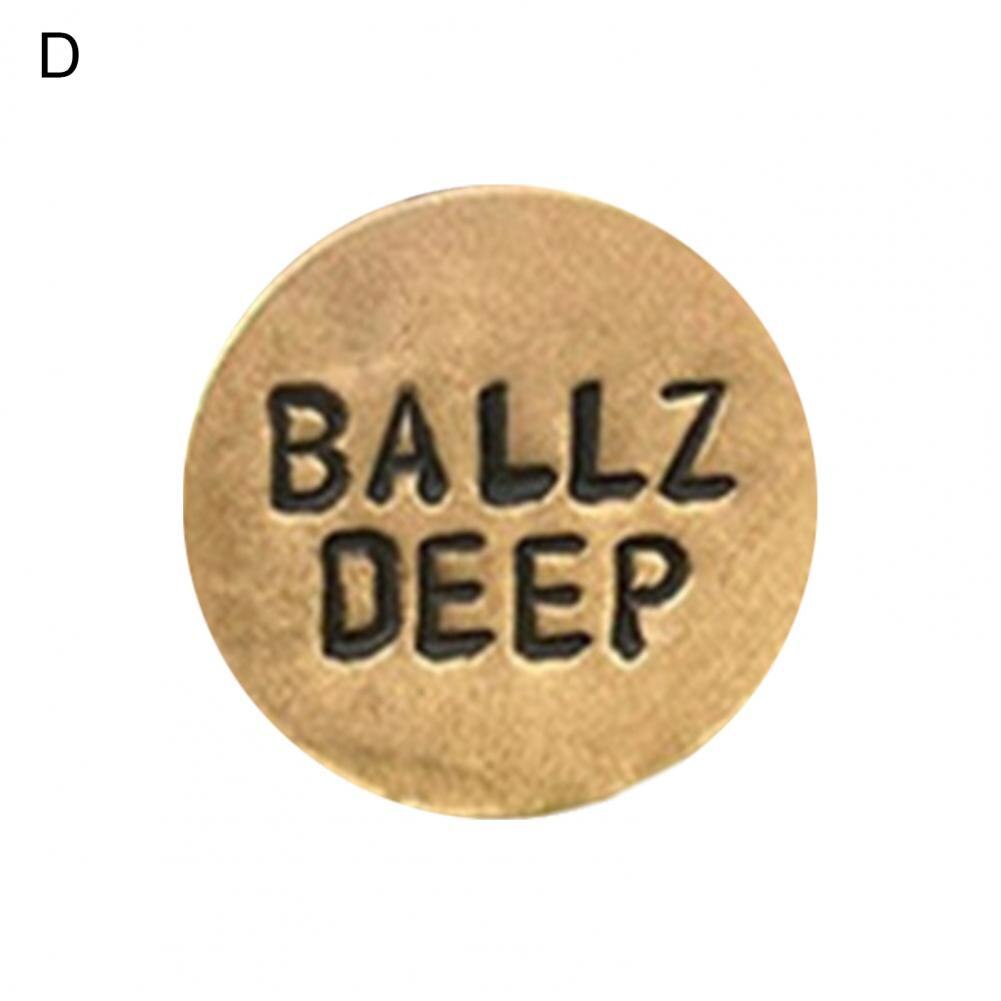 Golf Ball Markers Alloy Golf Cap Marker Easily Use Lightweight High Strength Golf Cap Marker: D