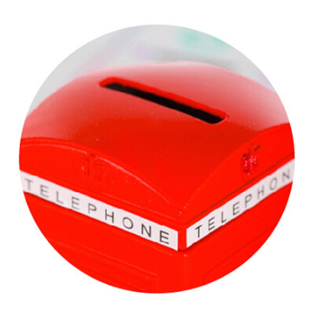 Metal Red British English London Telephone Booth B... – Vicedeal