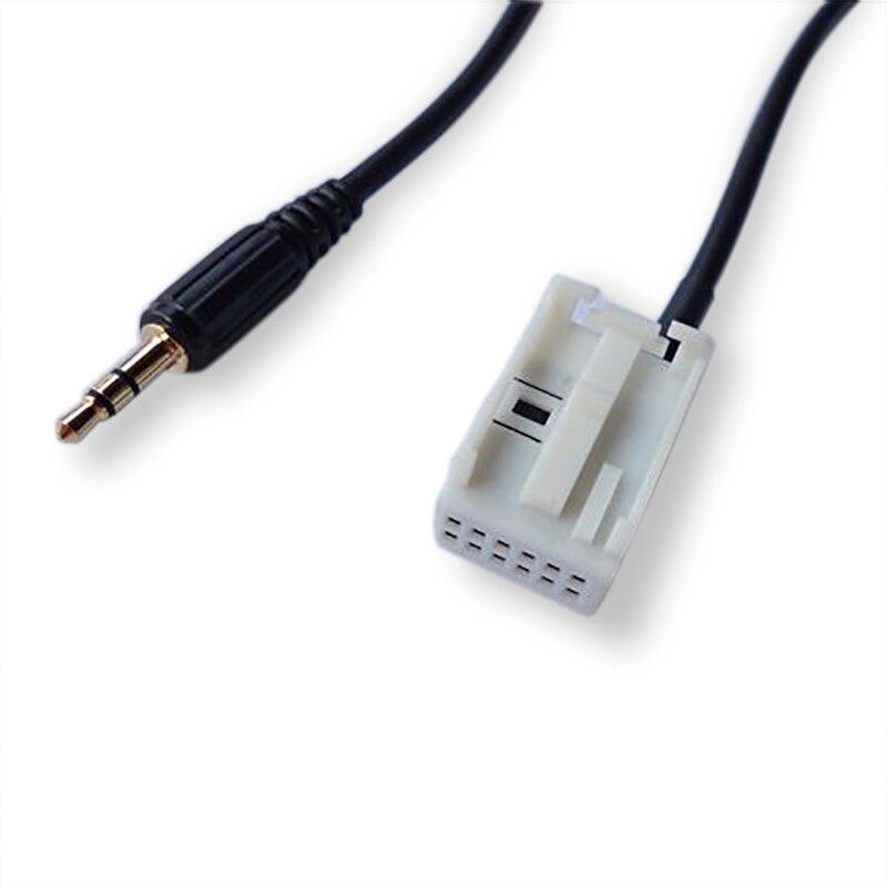 Cable auxiliar para coche, Conector de interfaz de 3,5 MM, adaptador de Audio compatible con BMW E60, E63, E64, E66, E81, E82, E70, E90