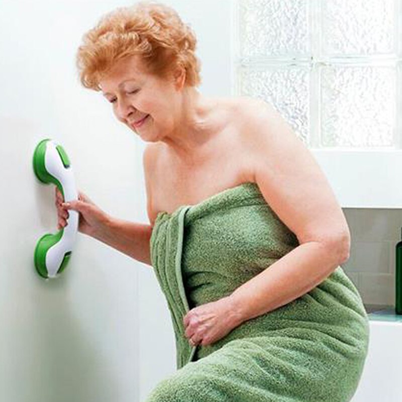 Barra de agarre antideslizante para baño, Asa con ventosa para ancianos, de seguridad, para ducha, bañera