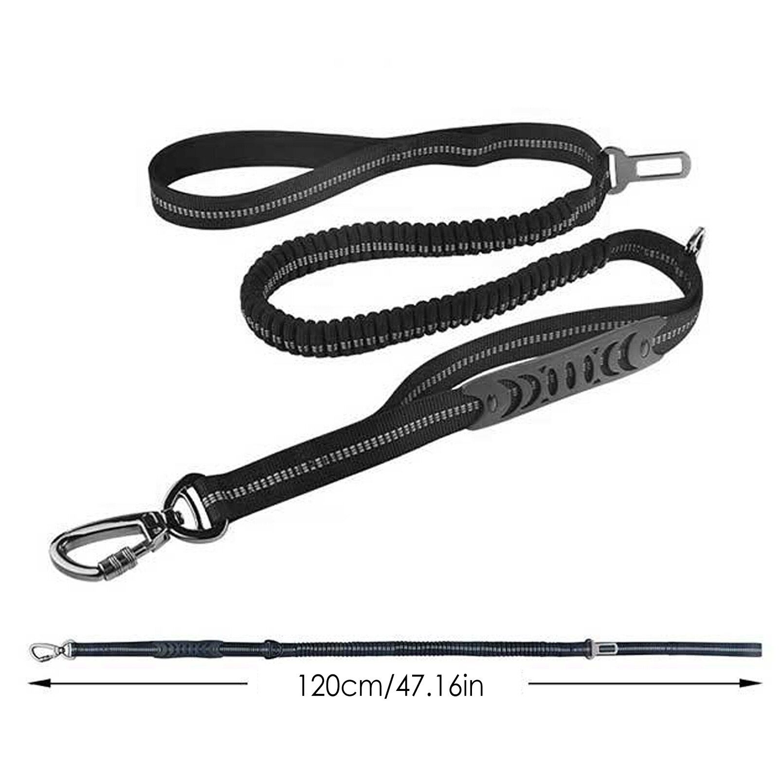 Hond Seat Belt Pet Hond Autogordels Huisdier Riemen 120Cm Verstelbare Lead Leash Harness Reflecterende Elastische Bungee Puppy veiligheidsgordel