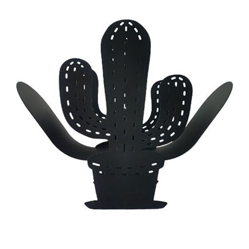 Funny Shape Toilet Roll Holder Paper Bathroom Iron Storage Free-Standing Crafts Ornaments Roll Paper Towel Holder: black