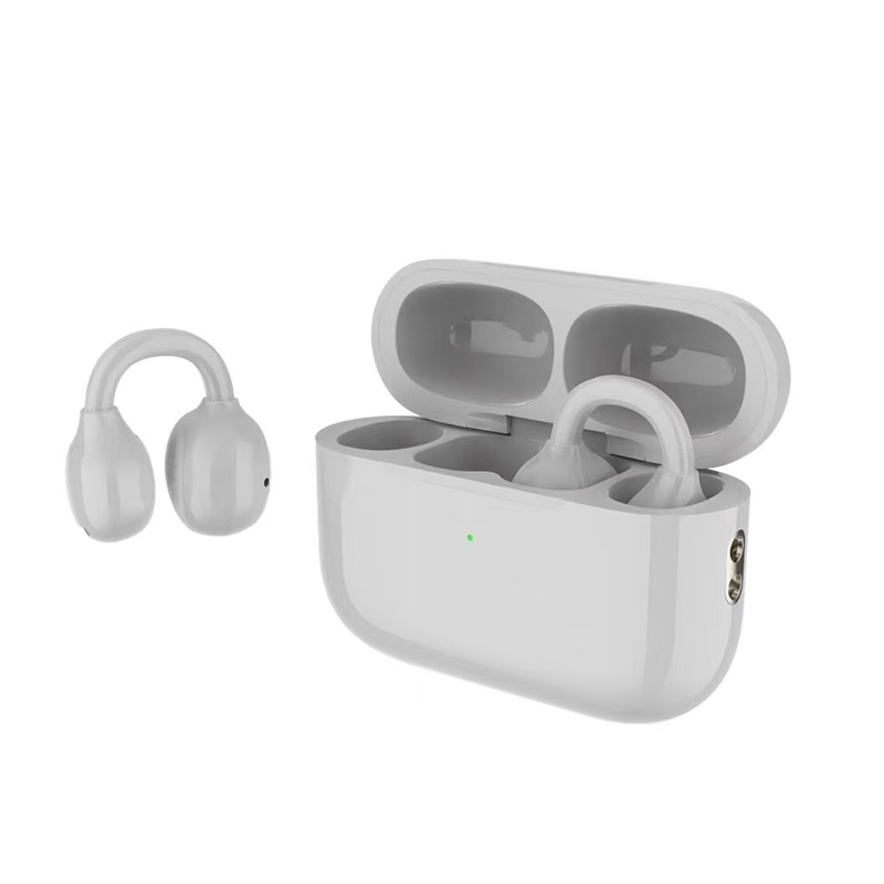 Original M11 Ear Clip Earphones OWS Wireless Bluetooth Headphones ENC Noise Cancelling Headset HiFi Stereo Sports Open Earbuds: black