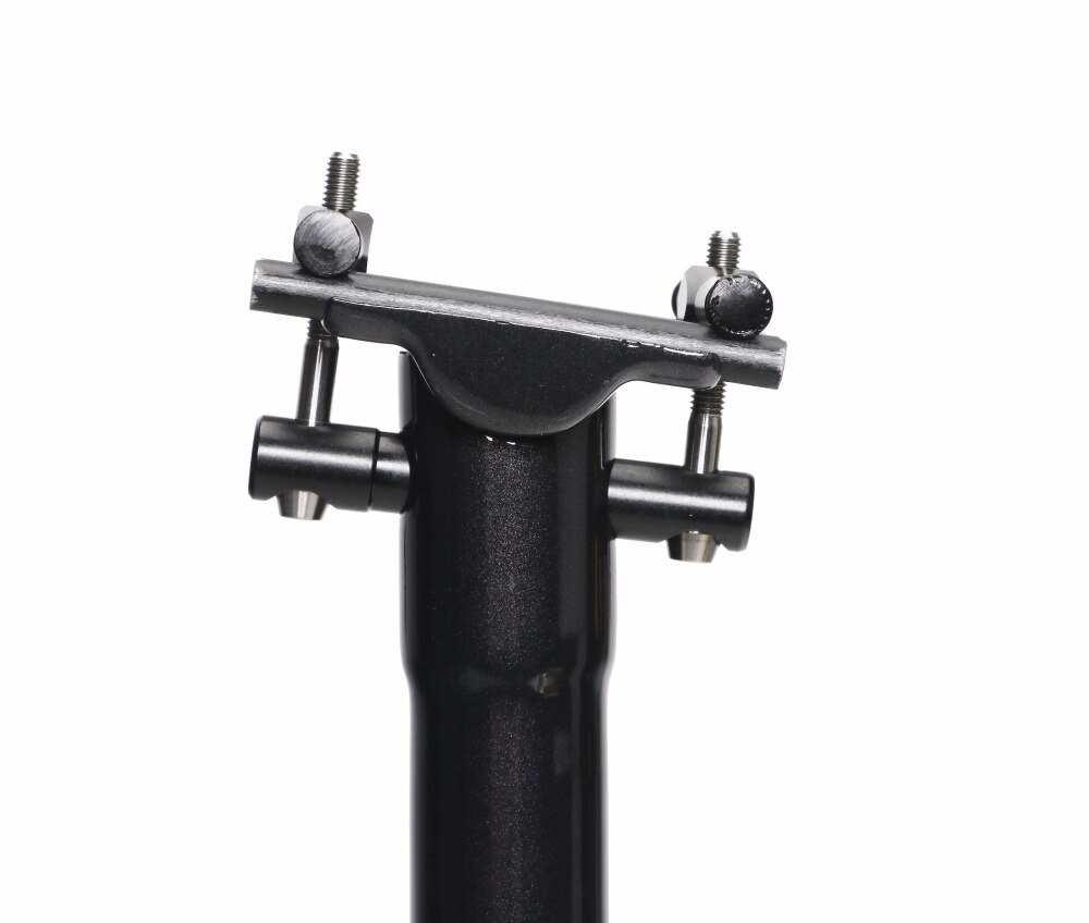 Lätt kolfiber mtb cykelstolpe vägcykelstolpe 31.6/27.2/30.8*350/400mm med titanskruvar och blank