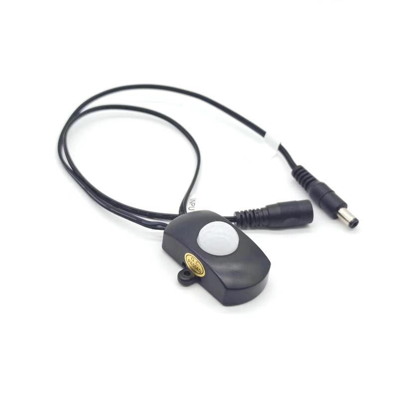 Motion Sensor Light Switch 12V PIR Sensor 12V 5V Movement Detector Timer Infrared Automatic Switch ON OFF Switch Light Outdoor