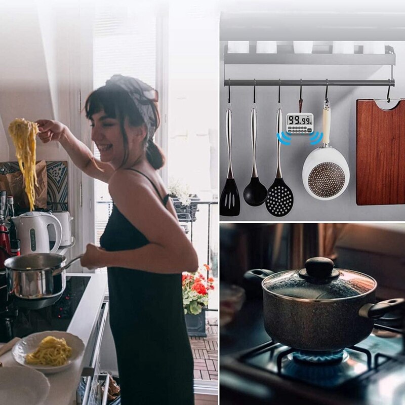 Digital Kitchen Timer,Cooking Timer, Countdown Timer with Digital Keypad, Loud Alarm, Kids Timer with Shutdown Function