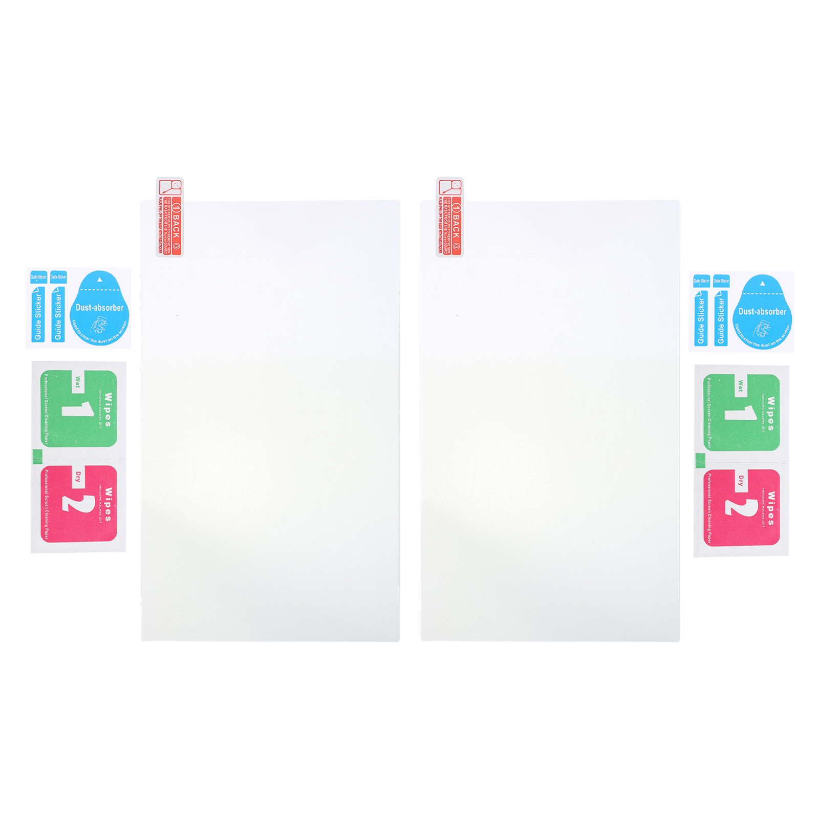 2Pcs Console Screen Protector Compatibel Voor Schakelaar Oled Gehard Glas Film: Default Title