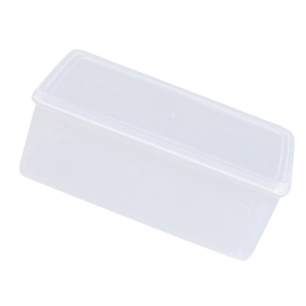 Cajón de plástico de una capa de 3,3 L, recipiente de almacenamiento de comida seca Rectangular para Caja de almacenamiento transparente con tapa para casa, barra de cocina