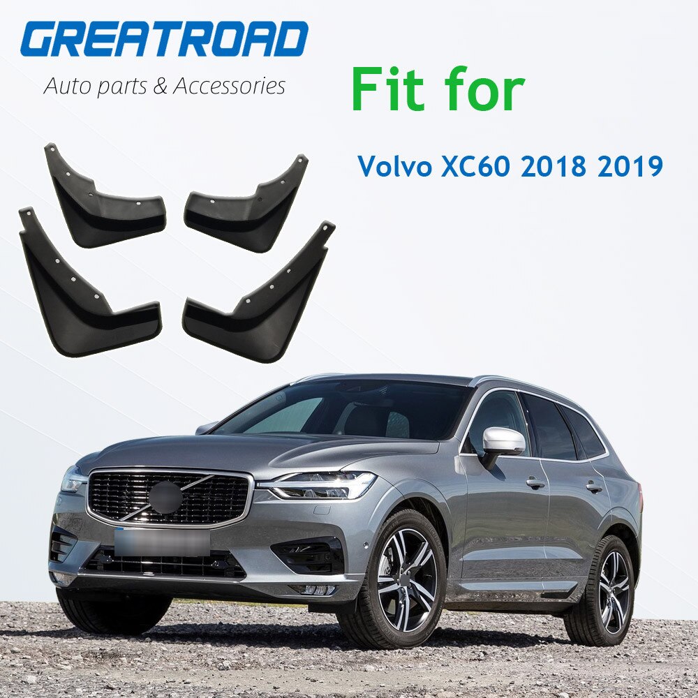 Car Mud Flaps For Volvo C30 S40 S60 S80 XC40 XC60 XC90 V40 V60 Mudflaps Splash Guards Mud Flap Mudguards Fender Styling: xc60 18-19