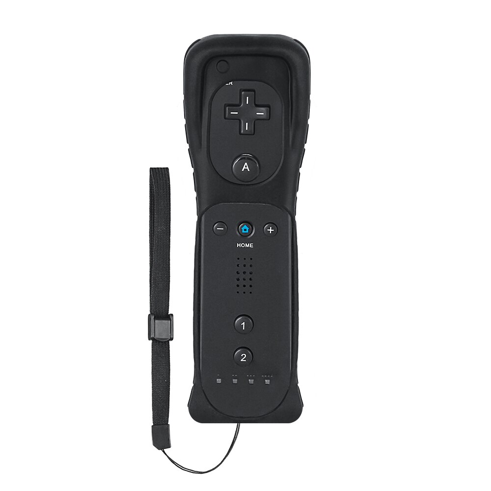 Somatosensory Game Handle Controller for Wii for WiiU Gamepad Built-in Accelerator with Rubber Cover