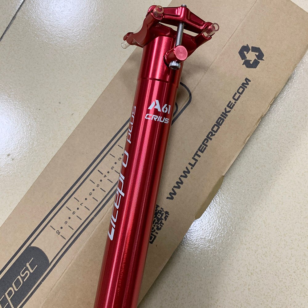 Litepro A61 Aluminum Seatpost 33.9mm x 600mm For Fnhon JAVA Folding Bike Seat Tube Ultra Light