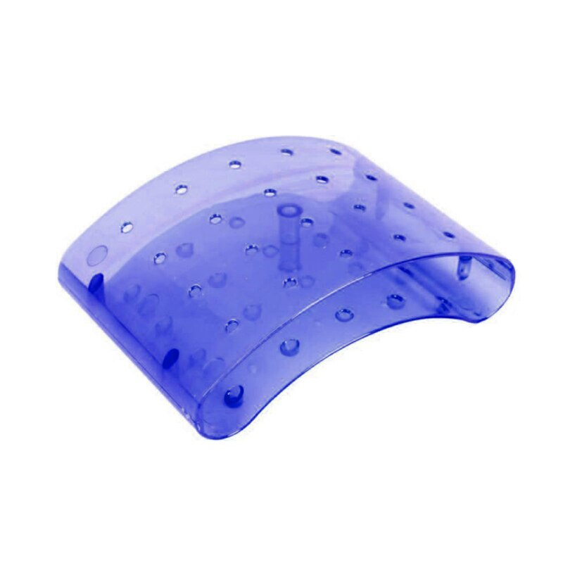 20 Gaten Cake Pop Lollipop Stands Display Houder Bases Plank U-vormige Display Keuken Gadgets: blue