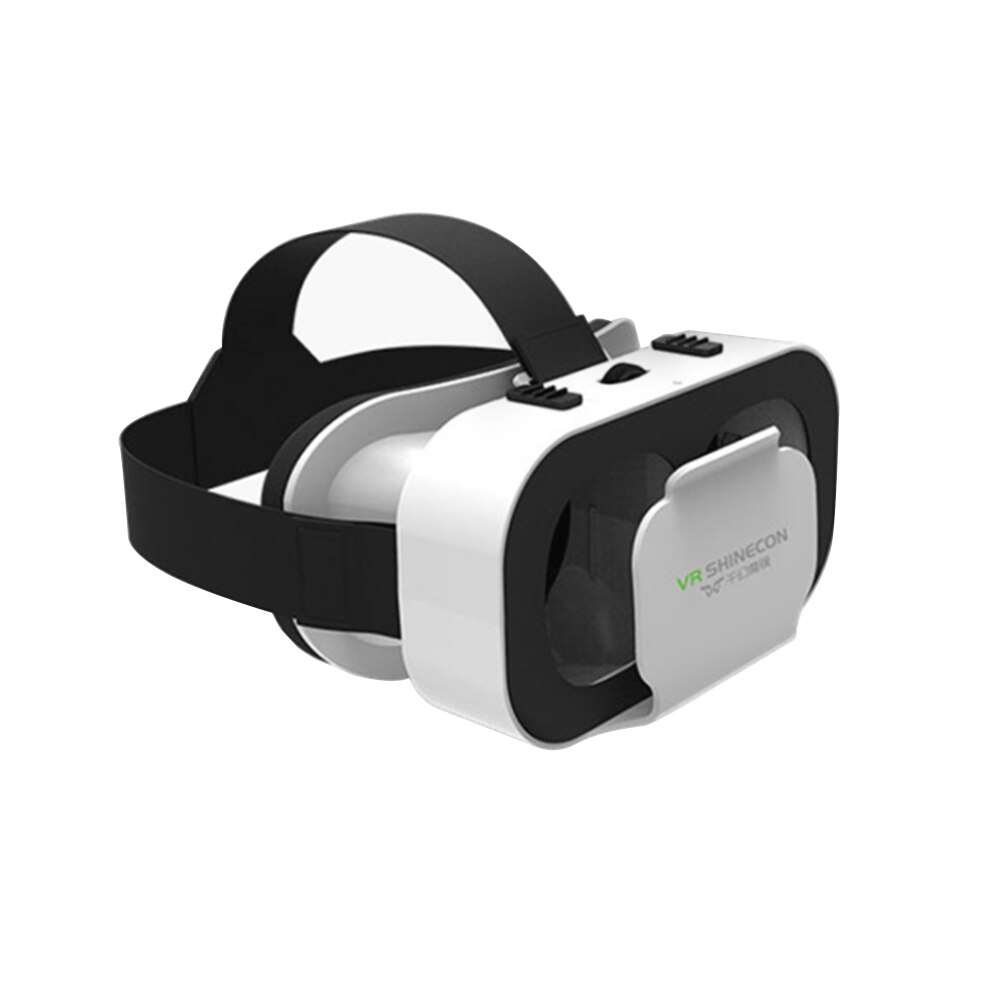 Étui à lunettes de réalité virtuelle 3D VR, casque d&#39;écoute stéréo en carton pour Smartphone IOS Android, Joystick Bluetooth: Default Title