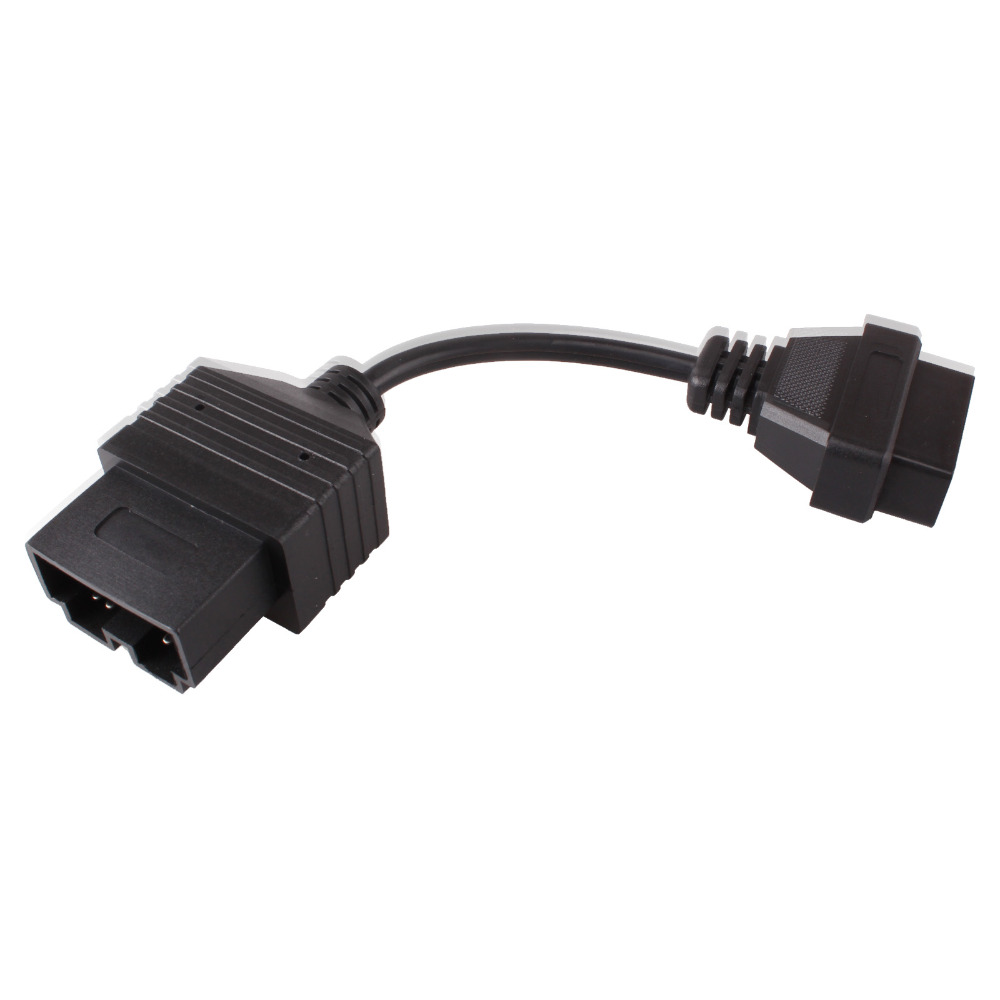Replacement 20 Pin to 16 Pin OBD2 OBDII Car Diagnostic Adapter Converter Connector Cable For KIA Black