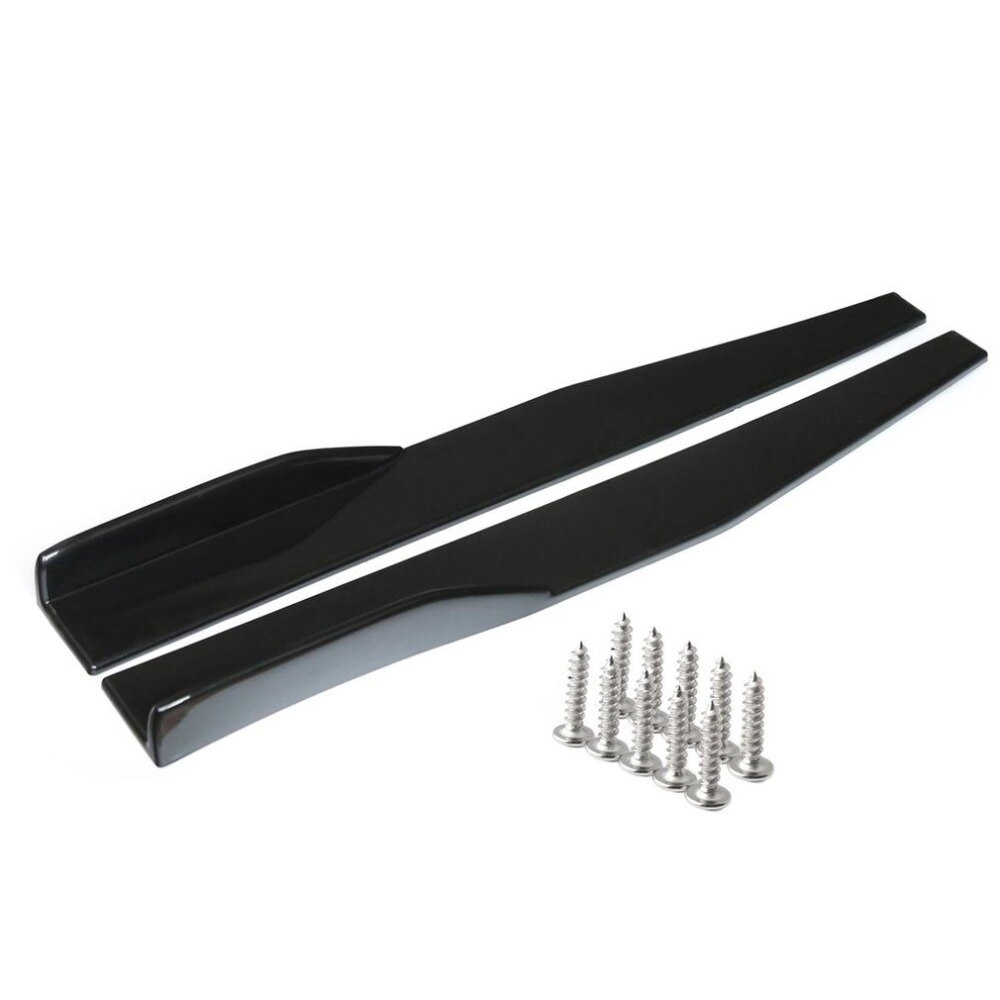 Difusor Universal de alas para falda lateral de coche, divisores de cohete, accesorios para automóvil , 74,5 cm