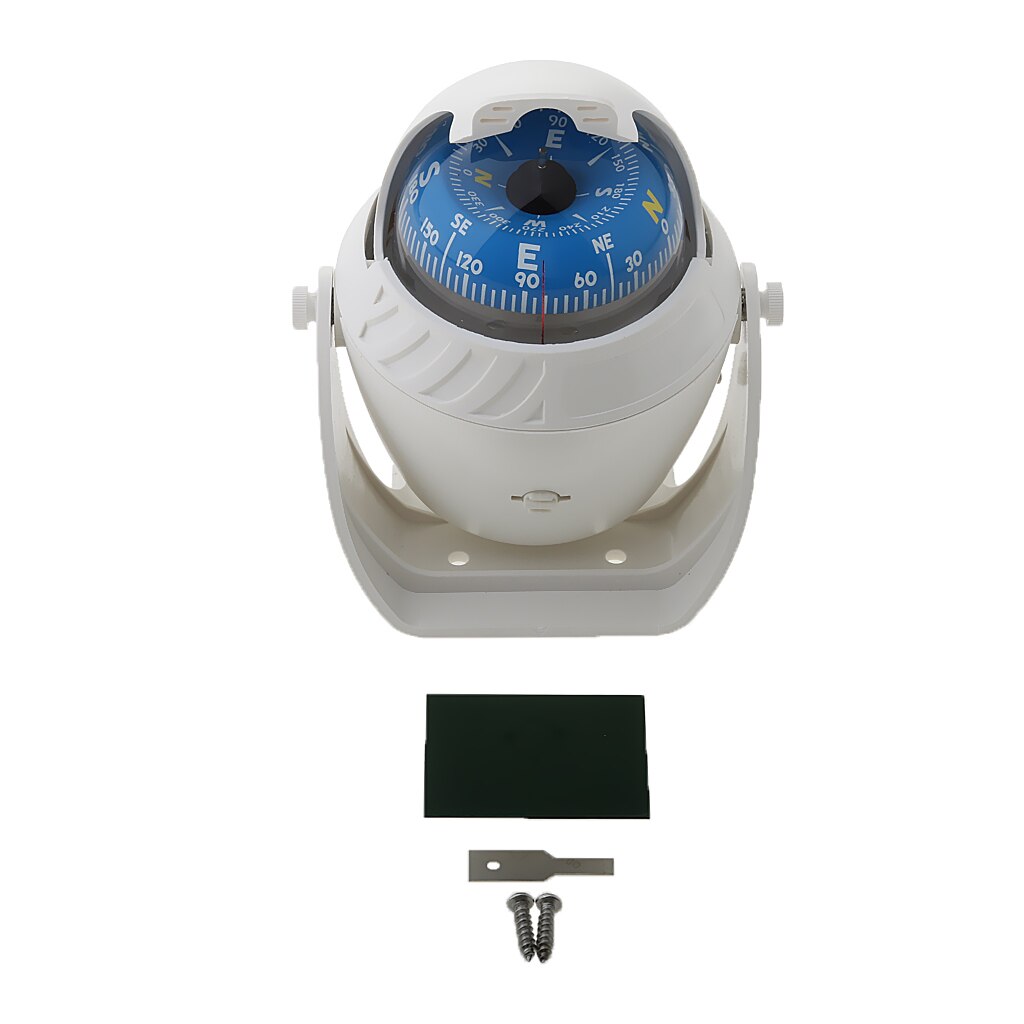 Boussole de Navigation électronique à lumière LED, pour bateau, voiture, bateau