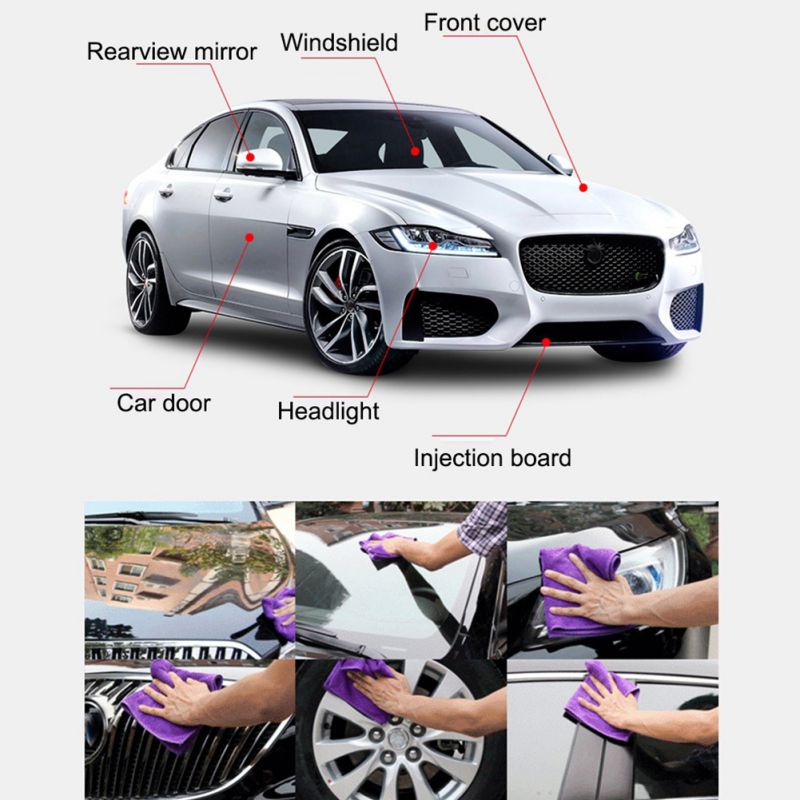 Autojen korkean nopea pinnoite polkupyörän vene keraaminen pinnoite vedetön autopesu vaha-hydrofobinen pintamaali kiillotusaine