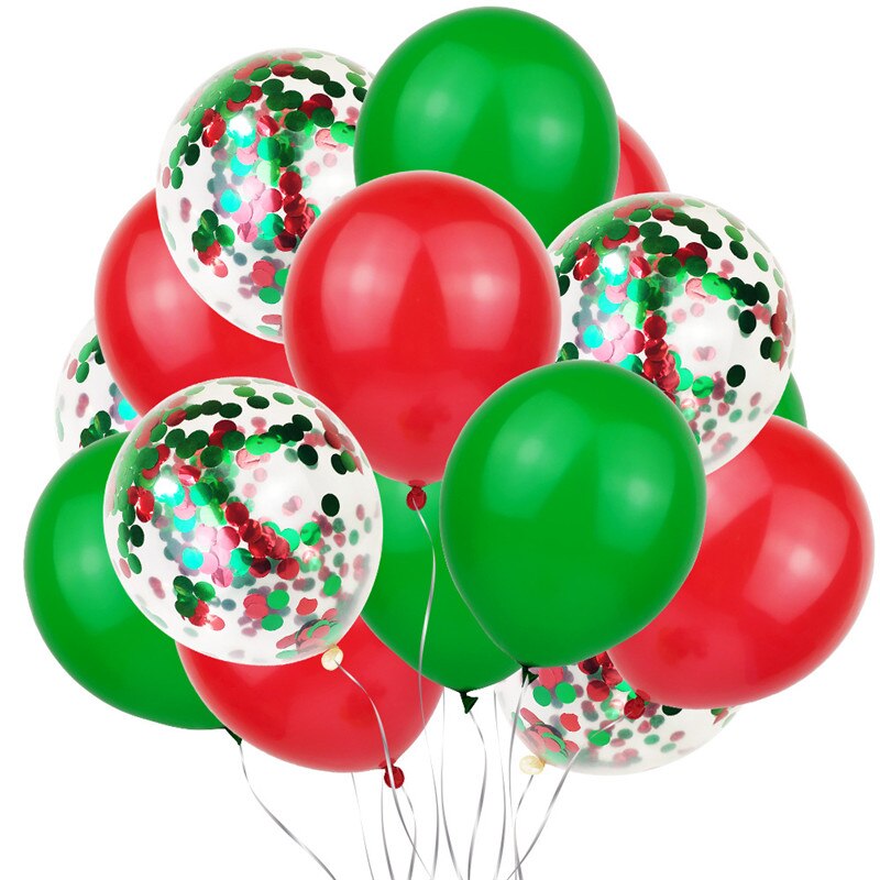Tegneseriehat 10 stk pailletter ballon sæt 12 tommer jule bryllup fødselsdag farverig ballon konfetti ballon børnefest hat: 8