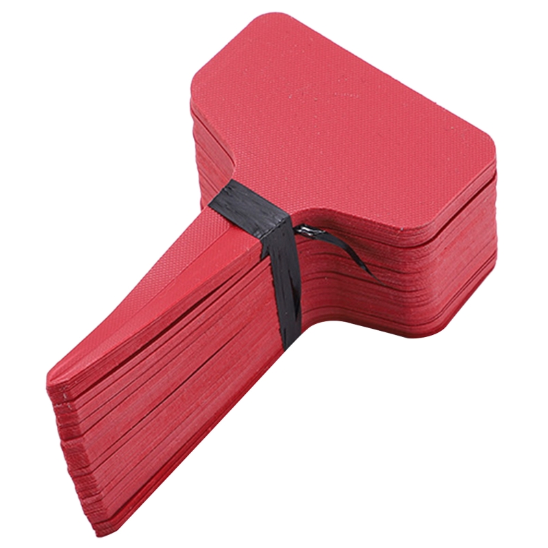100pcs etichette per piante da giardino etichette per insegne in plastica marcatori per vivai vasi da fiori semi erbe in vaso etichette marchio di classificazione: R