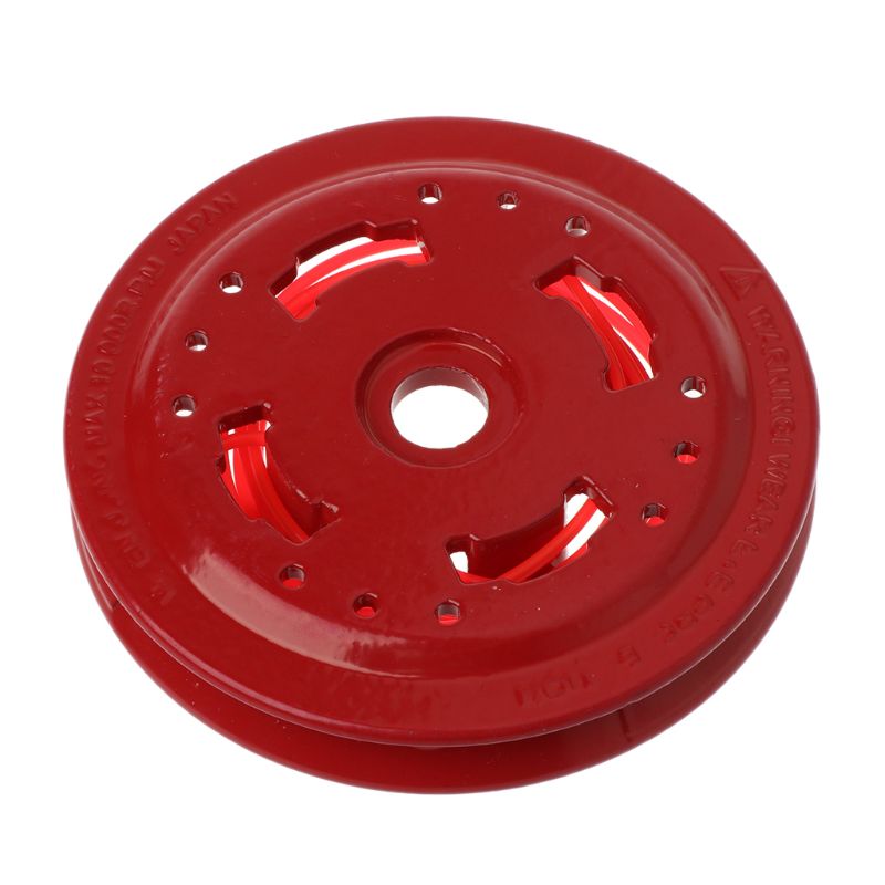 Lame universelle de coupeur de brosse d'herbe de tête de coupe d'alliage d'aluminium pour la tondeuse à gazon 6XDD