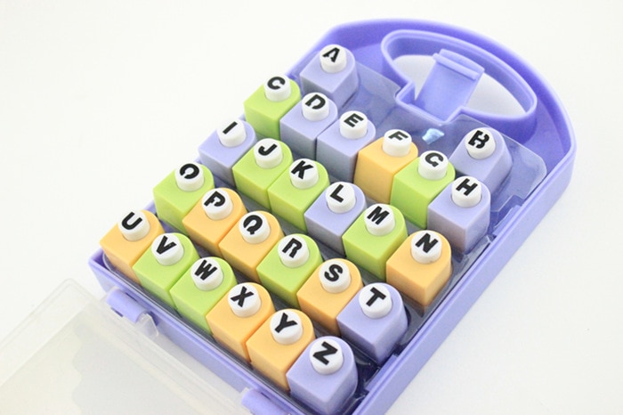 1set Letter Embossing Device Handmade Crafts Tool Paper Punch For Photo Gallery DIY Card Punches Embossing device