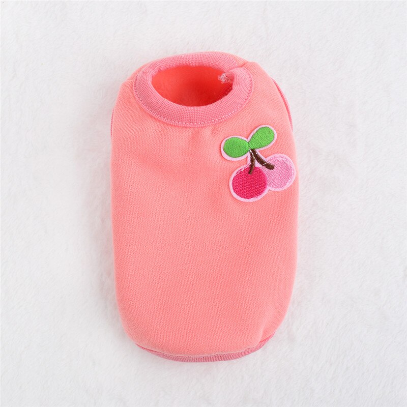 Mini Dog Vest Puppy Tiny Clothes Soft Pet Milk Dog Shirt Vest Costume XXS XS for Teacup Poodle Cat Rabbit Cartoon Jacket