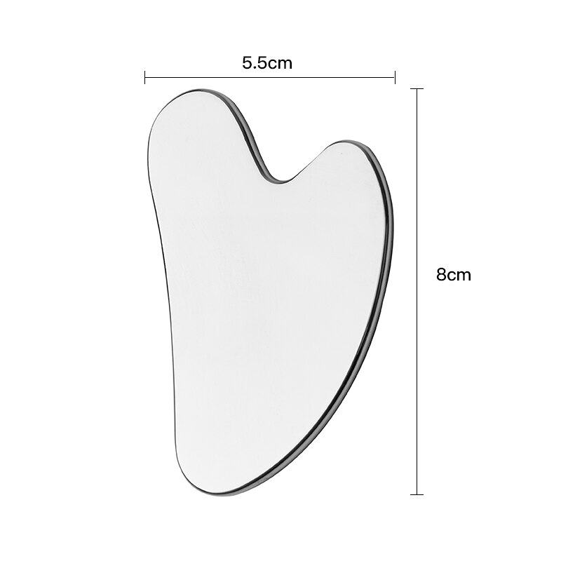 Stainless Steel Massager for Face Roller Thin Skin Lifting Facial Skin Care Wrinkle Remover Gouache Scraper Beauty Slimming Tool