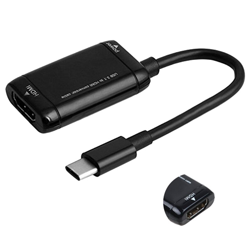 USB C Type C to HDMI Splitter with Power Port Func... – Grandado