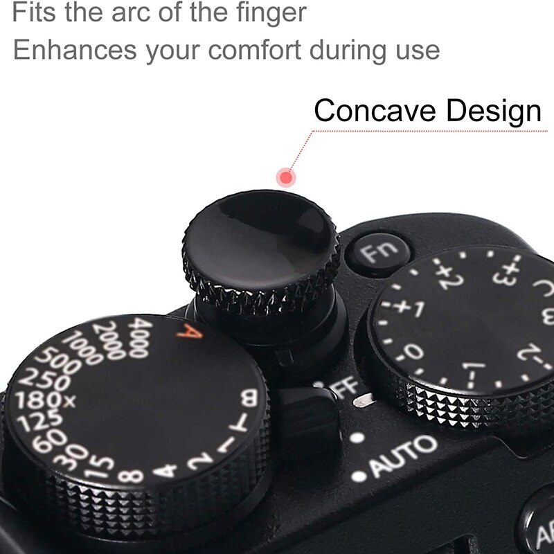 Camera Shutter Button, Upscale and Delicate Soft Shutter Release Button (3 Pack)