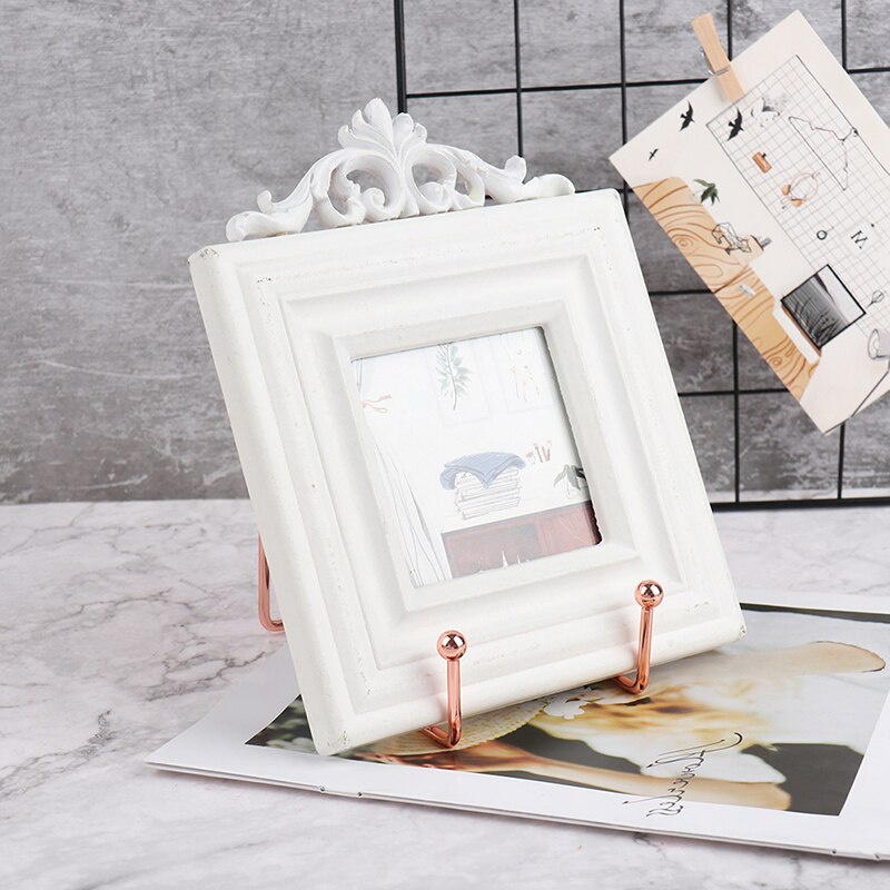 Art présentoir chevalet exquis bibliothèque plat support plat bol Photo cadre Photo livre piédestal support décoration de la maison