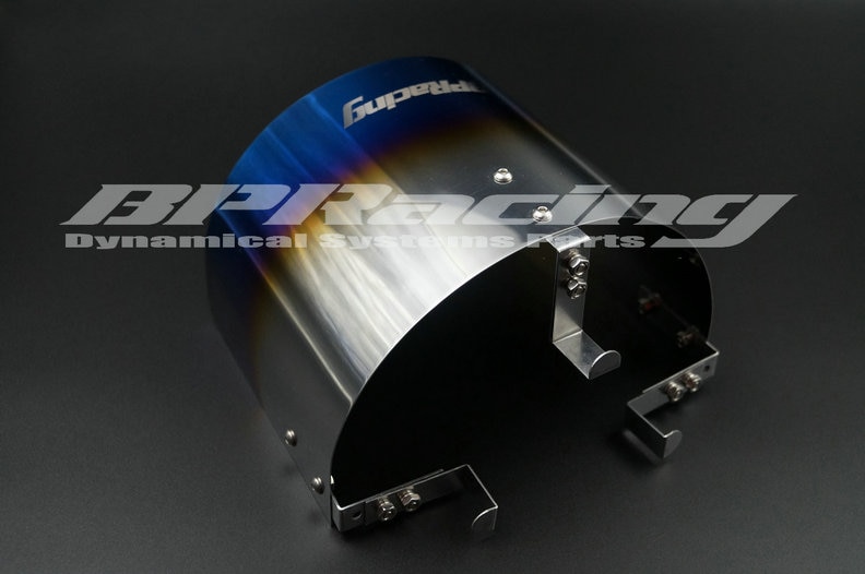 Universele Titanizing Luchtfilter Hitteschild Voor 2.25 "TOT 3.5" inch Cone Filter