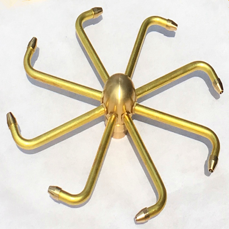 1 "DN25 1.5" DN40 mosiądz wiatrak obrotowe dysze fontannowe dysze fontannowe robić stawu wodnego