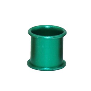 8X9.5Mm Vogel Ring Identificatie Vliegduiven Kleur Ring Vogel Gereedschap Aluminium Duif Voetring Vogel Gereedschap Duif levert: Green