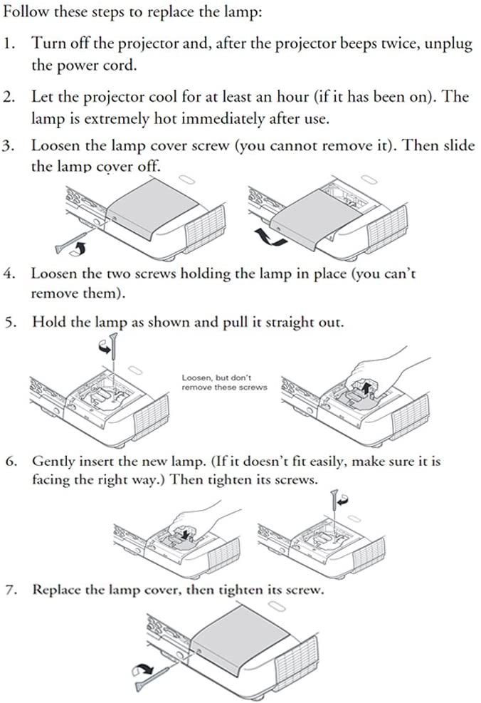 For elplp 44/v13 t 010 l 44 projektor ny lampe huset for epson ebdm 2 emp -de1 emp -dm1 emp -dm2 moviemate 50 moviemate 55