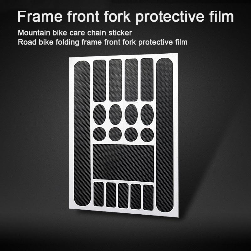 Protection de bicyclette PVC autocollant de vélo rhinocéros prévention des rayures vieillissement outil résistant aux ultraviolets Film de vélo