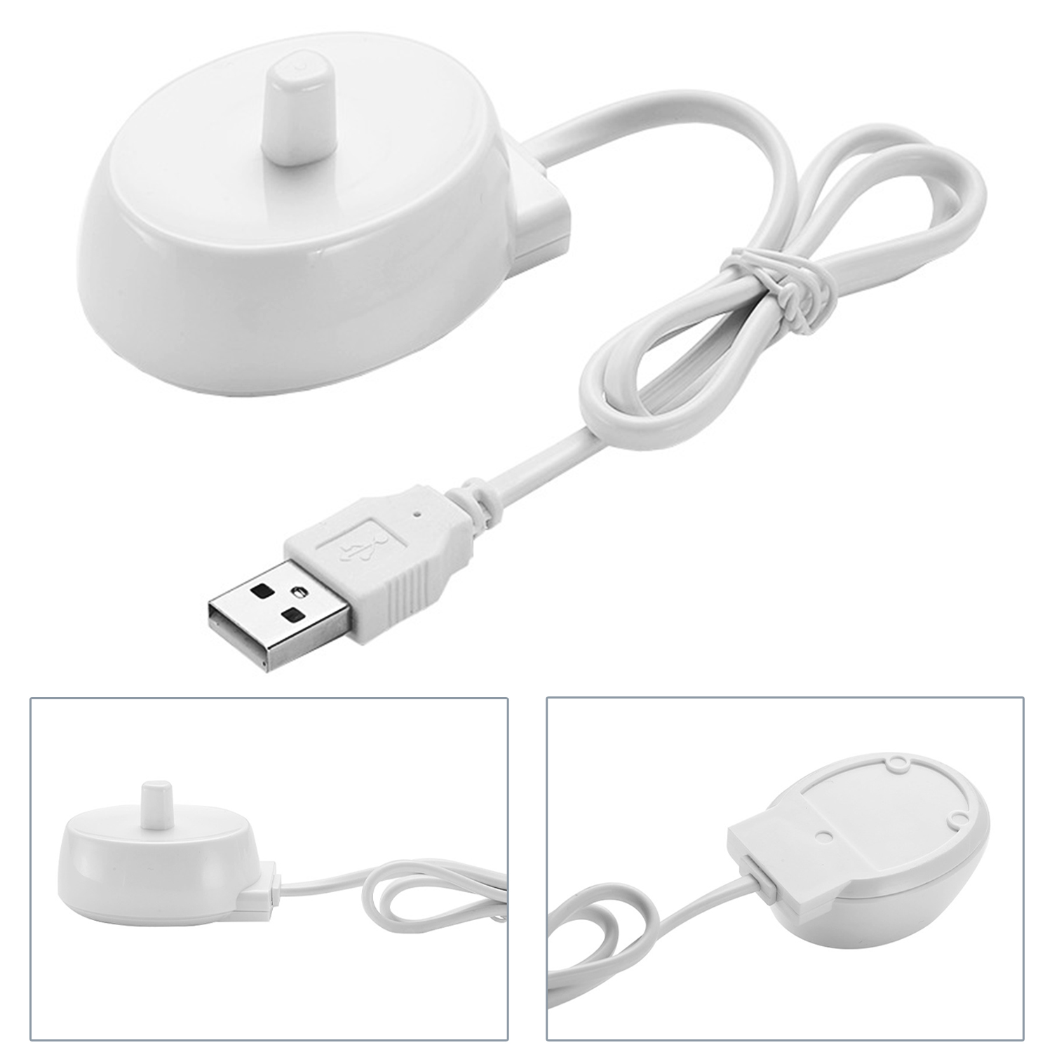 USB Lader Voor Oral B D12 D20 D17 D18 D20 D29 D34 OC18 D100 Vervanging 3768 Magnetische Elektrische Tandenborstel Oplaadstation Adapter