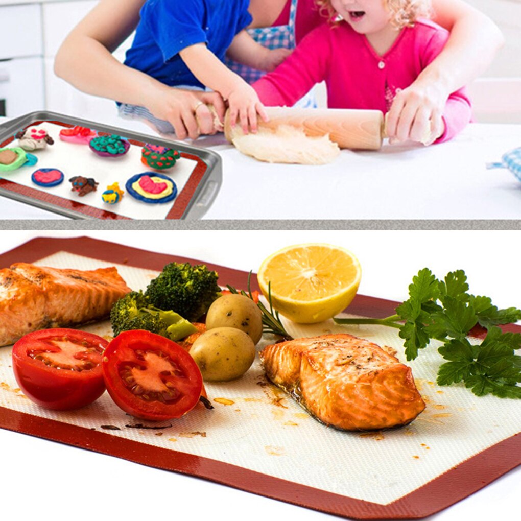 Silicone Baking Mat Non-Stick Heat Resistant Cooking Mat for Oven Microwave