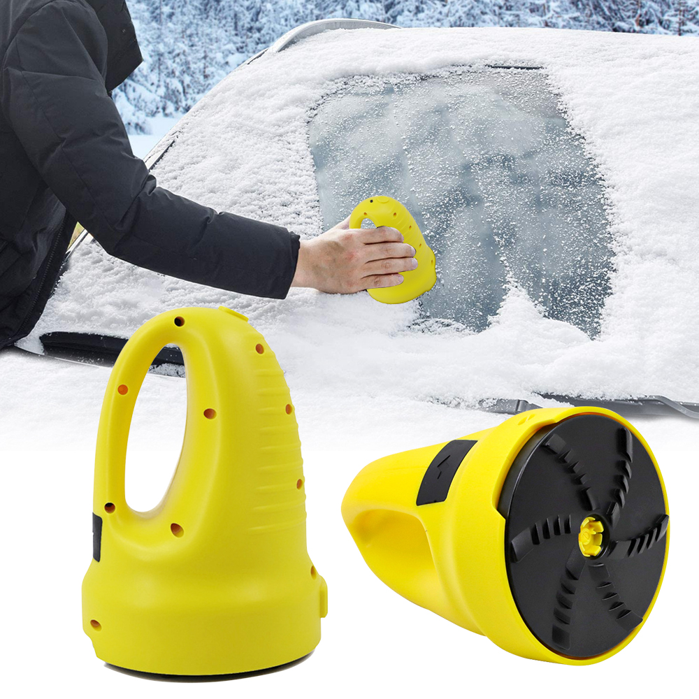 Car Electric Ice Snow Scraper Heated Removal USB Rechargeable Ice Scraper Auto Winter Window Windshield Glass Defrost Clean Tool