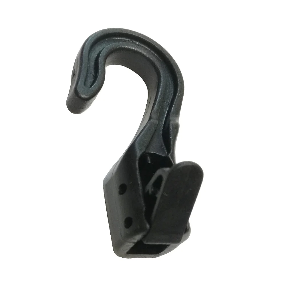 10 20PC Otwarte haki do sznurka Snap Boat Kayak Motocyklowa klamra do liny kempingowej Hak do namiotu Bungee Shock Elastyczne paski do sznurka Bungee