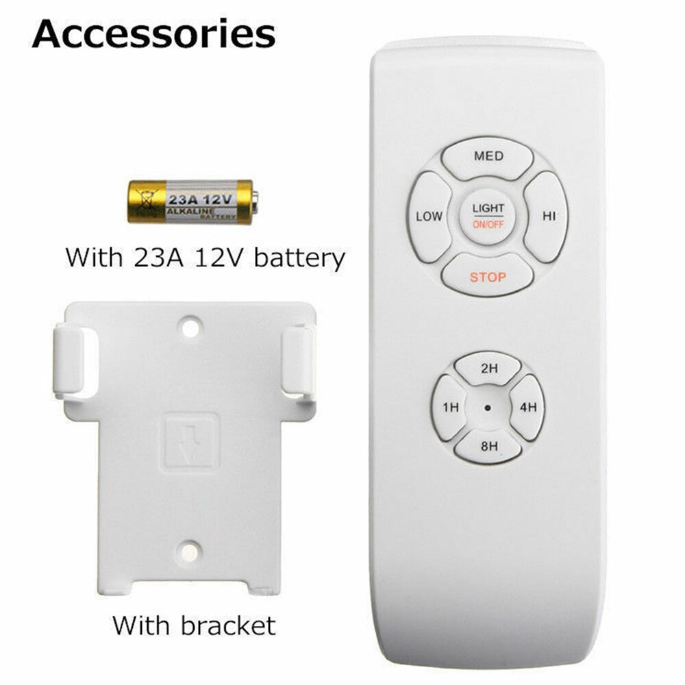 Universal Ceiling Fan Lamp Remote Control Kit 200-240V Timing Wireless Control Switch Adjusted Wind Speed Transmitter Receiver