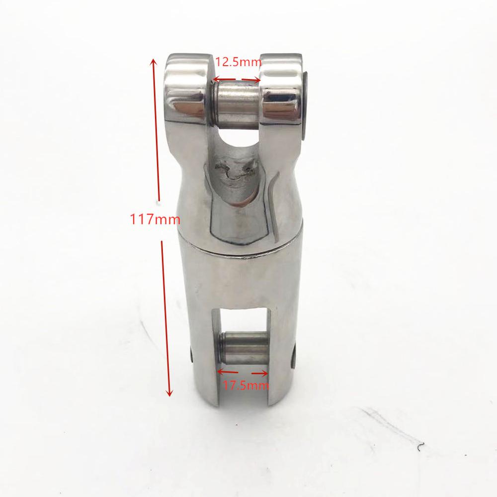 Rvs Anker Ketting 360 Graden Swivel Ankerketting Connector voor Marine Boot