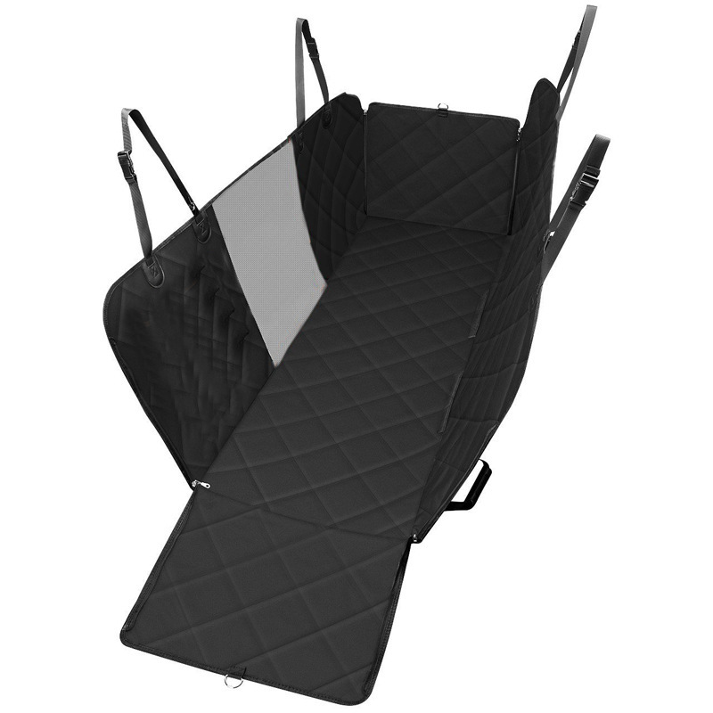Tappetini per auto premium per animali domestici: tappetini anti-sporco per cani, ideali per mantenere la tua auto pulita Accessori per cani da letto per animali domestici: Black